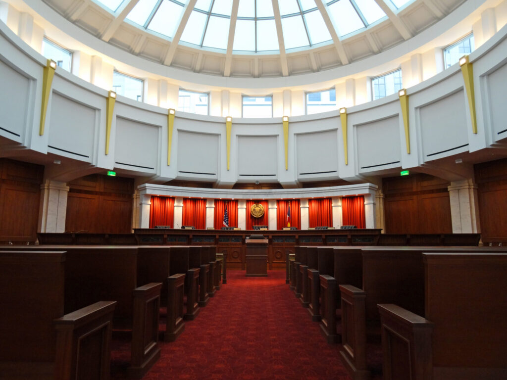 Supreme Court of Colorado building in Denver CLE Accreditation